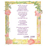 CD back cover with lyrics